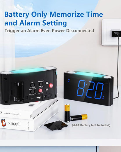 Digital Alarm Clock for Bedroom - Image 7