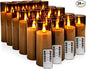 Halloween Decoration Flickering Flameless Candles Battery Operated Timer Led by YOROXRG