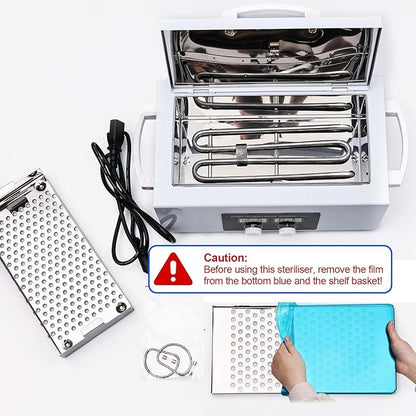 High Temperature Steriliser Autoclave Machine 110V 300W Nail Tool Steriliser - Image 8