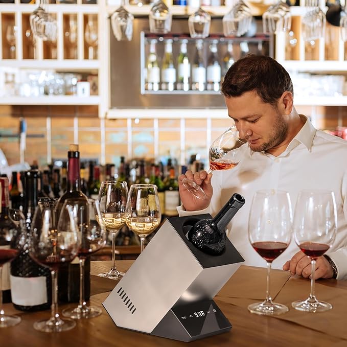 Electric Wine Chiller, Single Bottle Cooler - Image 6