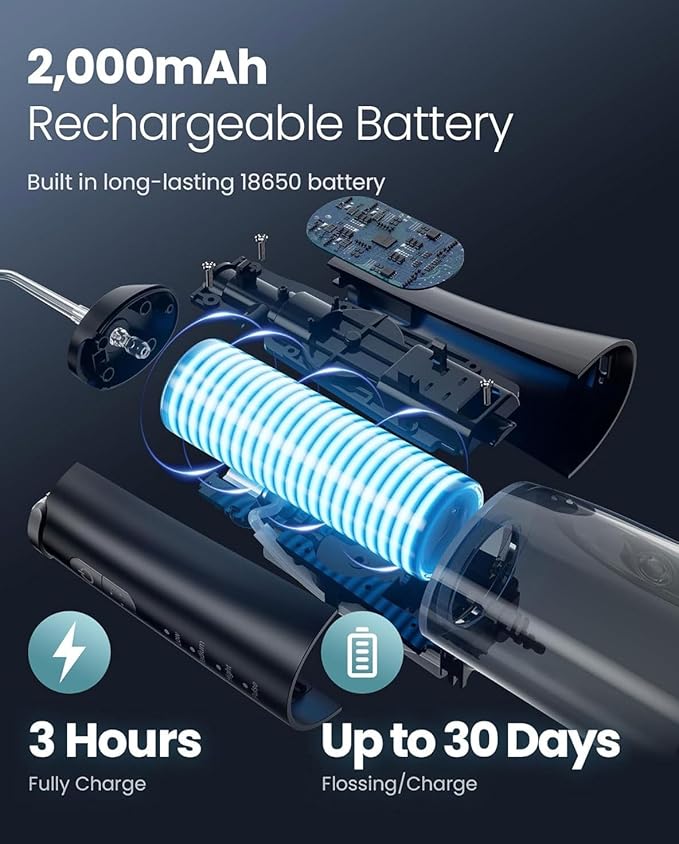 Onlyone Rechargeable Cordless Water Flosser - Image 6