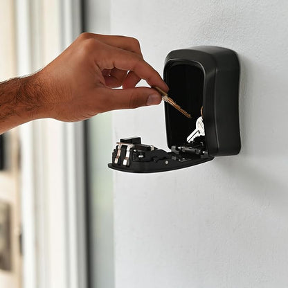 Iron Lock® Key Lock Box Wall Mount – Medium Waterproof Heavy-Duty Metal Safe - Image 6