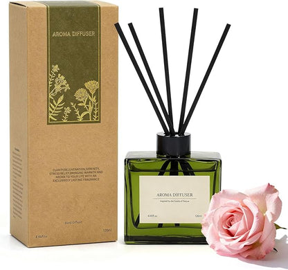 Reed Diffuser, 4 oz Rose Scent Diffuser by GAGINGOOLD