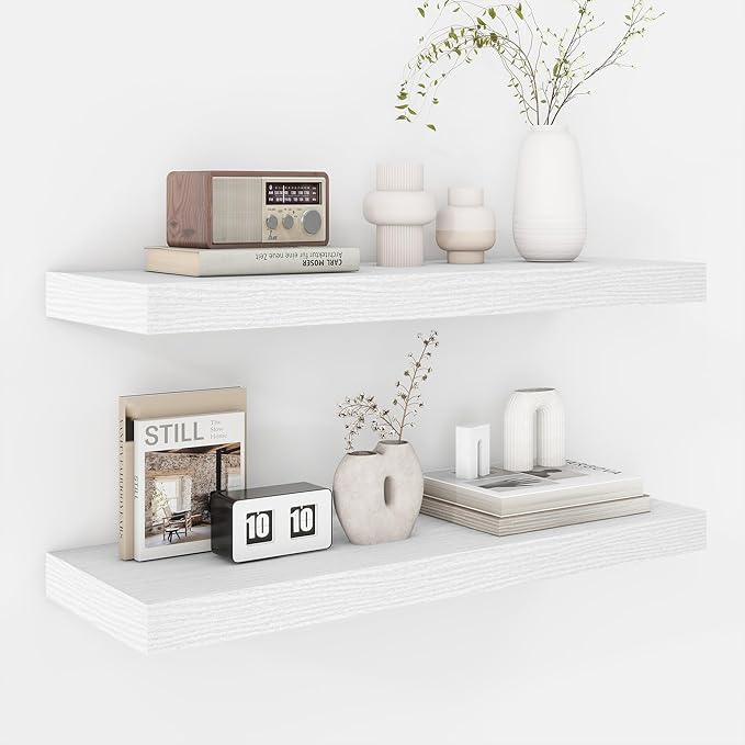 Fun Memories 24 Inch Floating Shelves by FunMemories