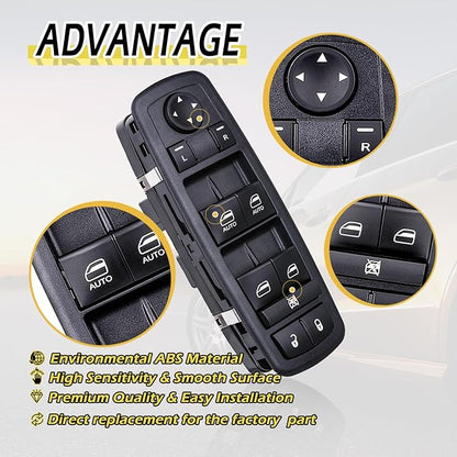 Vurkcy Driver Side Power Window Switch Door Lock Control Button Compatible - Image 5