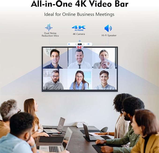 TOALLIN 4K Conference Room Webcam - Image 2