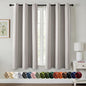 MIULEE Stone Blackout Curtains for Bedroom Living Room 63 Inches Long 2 Panels by MIULEE