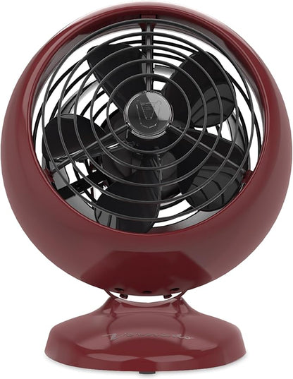 Vornado VFAN™ Mini Fan, Classic Vintage Fan, Retro Metal Air Circulator - Image 6