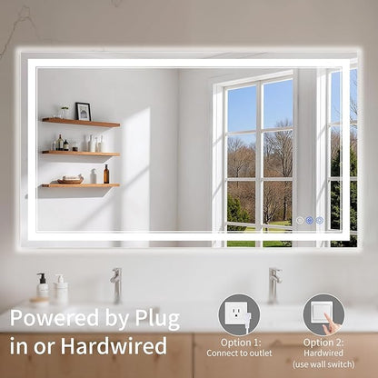 24"x48" LED Bathroom Mirror - Image 7