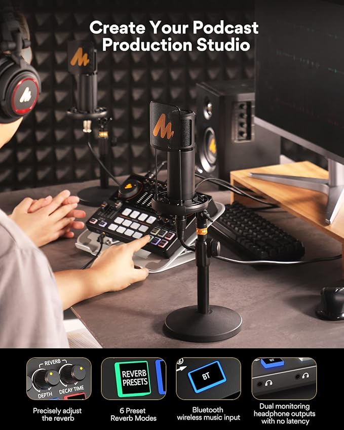 MAONO-MaonoCaster-Podcast Equipment Bundle - Image 6