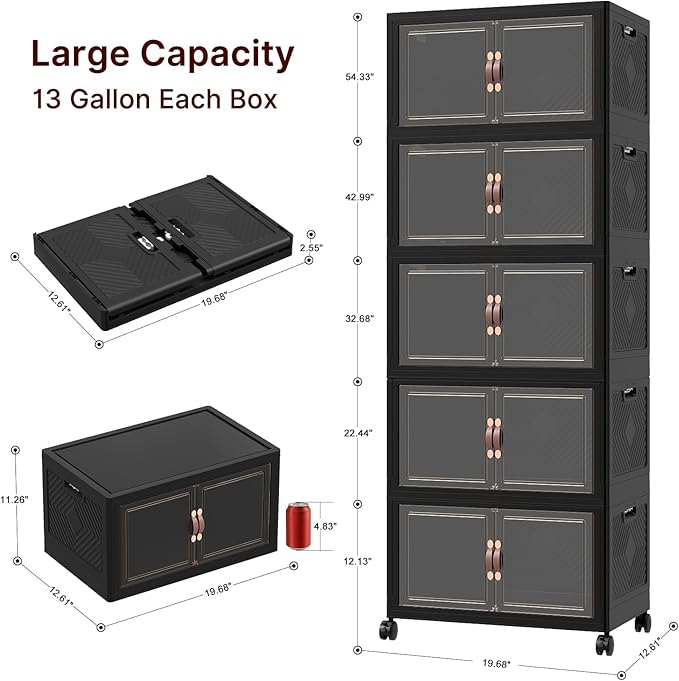 Extra Large Stackable Storage Bins - Image 2