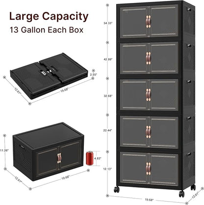 Extra Large Stackable Storage Bins - Image 2