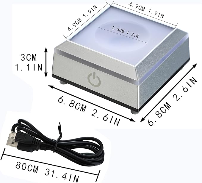 ZEERSHEE Multicolor LED Light Base - Image 4
