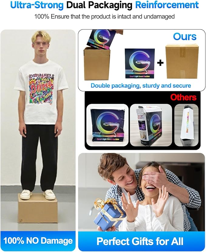 Smart LED Table Lamp, 5-in-1 Night Light Fast Wireless Charging Station - Image 6