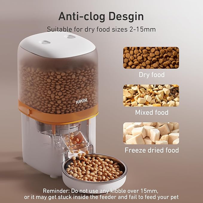 Automatic Cat Feeder - 4L Timed Auto Pet Feeder - Image 5