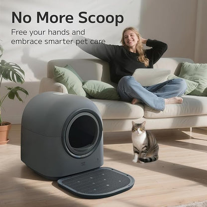 L1 Self-Cleaning Litter Box Automatic Electronic Hands-Free Smart Robot self - Image 2