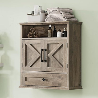 Bathroom Wall Cabinet, Wall Mounted Medicine Cabinet by Viroformo