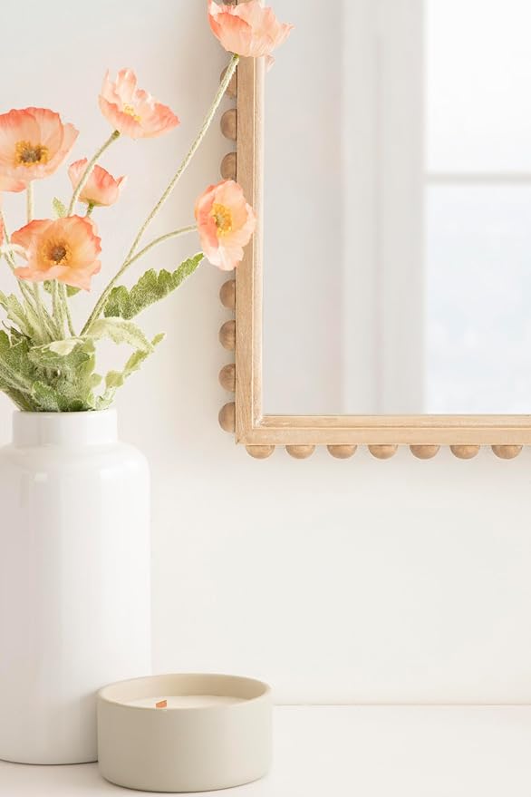 Kate and Laurel Beadbrook Modern Beaded Arched Mirror - Image 5