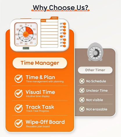 3-in-1 Visual ADHD Timer for Kids & Adults - Image 6