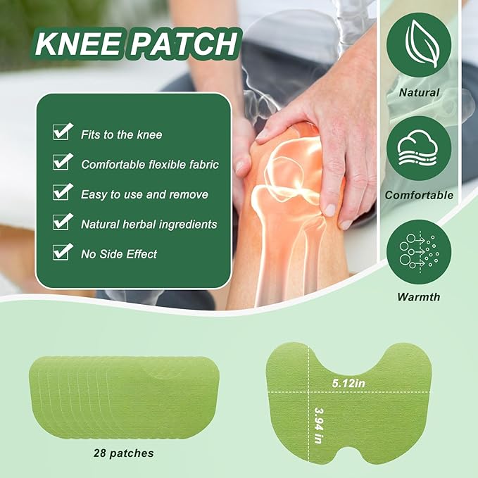 Original Herbal Knee Patch for Knee Support & Muscle Pain - Image 3