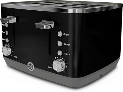 GE 4 Slice Toaster | Extra Wide Slots - Image 8