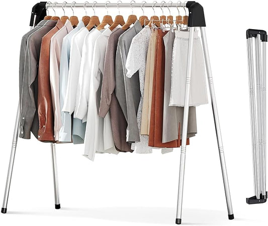 APEXCHASER Clothes Drying Rack Foldable, Stainless Steel Laundry Drying Rack by APEXCHASER