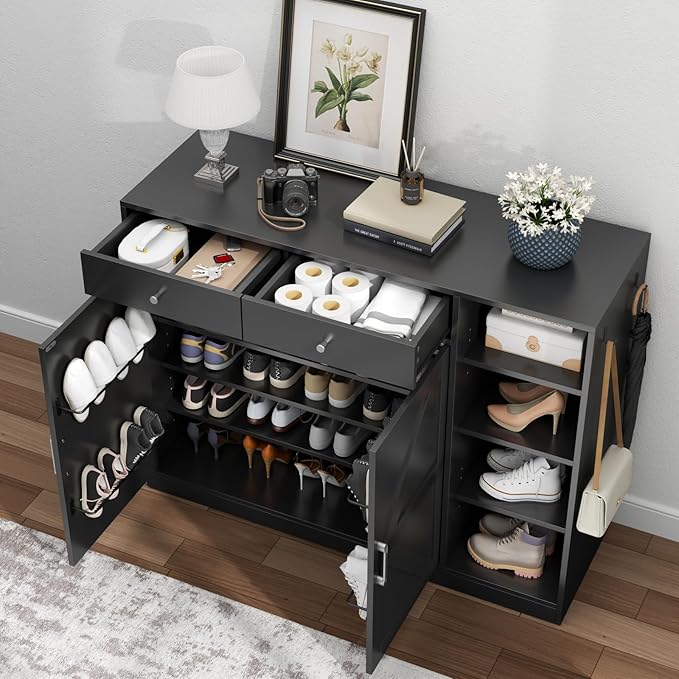 Loomie 5-Tier Shoe Cabinet - Image 3