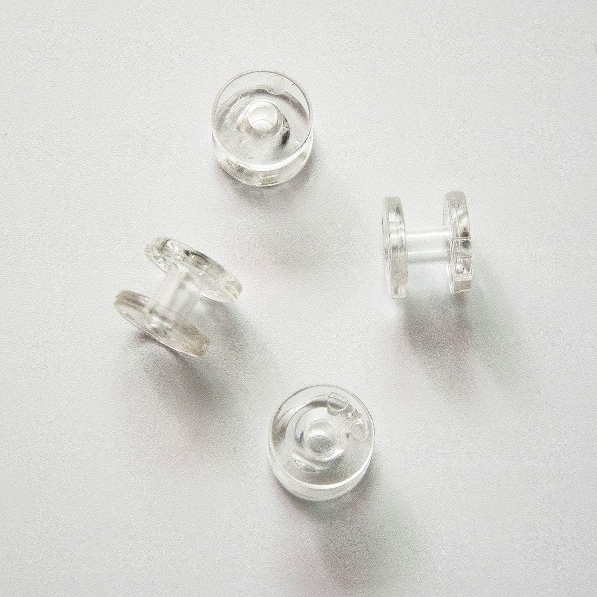 Pleated Shade Hold Downs Spool Tensioner 4pcs Window Covering Hardware Cord Retainer Spool for RV Day/Night Shades