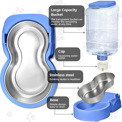 HWONMTE Portable Automatic Cat Feeder and Water Dispenser - Image 3