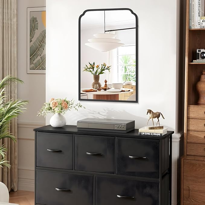 24X36 Inch Black Bathroom Mirror - Image 3
