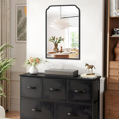 24X36 Inch Black Bathroom Mirror - Image 3