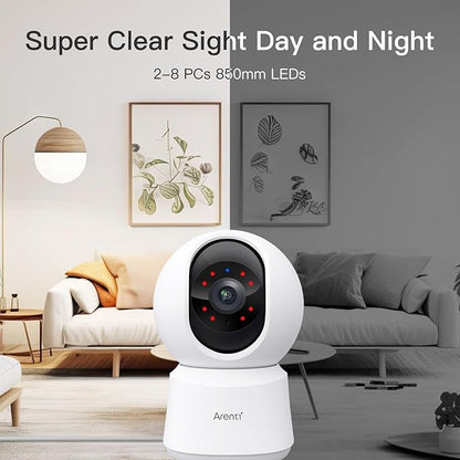 ARENTI 5G Indoor Security Camera, 4MP Pet Camera - Image 7