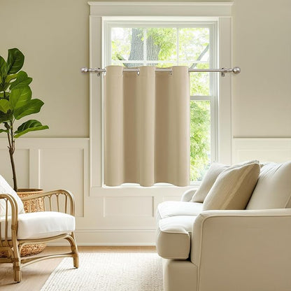 ChrisDowa Blackout Curtains 36 Inches Long by ChrisDowa