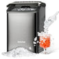 Nugget Ice Maker Countertop, 40lbs/24H Soft Chewable Pellet Ice Machine by INOVIVA