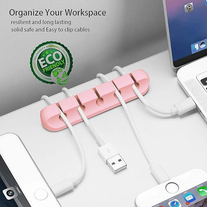Cord Holder Cable Organizer Clips – Self Adhesive Cord Organizer - Image 2