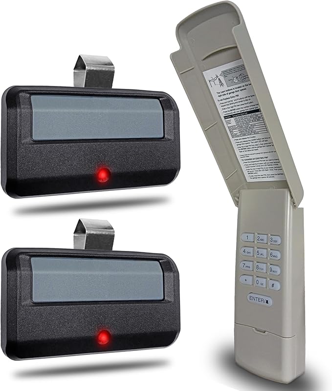 for Chamberlain LiftMaster Craftsman Garage Door Opener Keypad & Remote by Gioaty