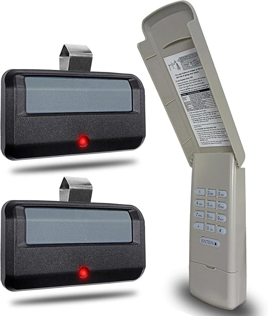 for Chamberlain LiftMaster Craftsman Garage Door Opener Keypad & Remote by Gioaty
