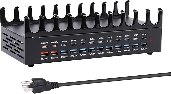 380W Charging Station for Multiple Devices by Unknown