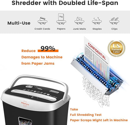 Paper Shredder for Home Office Heavy Duty - Image 3