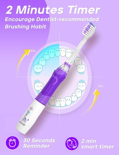 SEAGO Kids Electric Toothbrush - Image 5