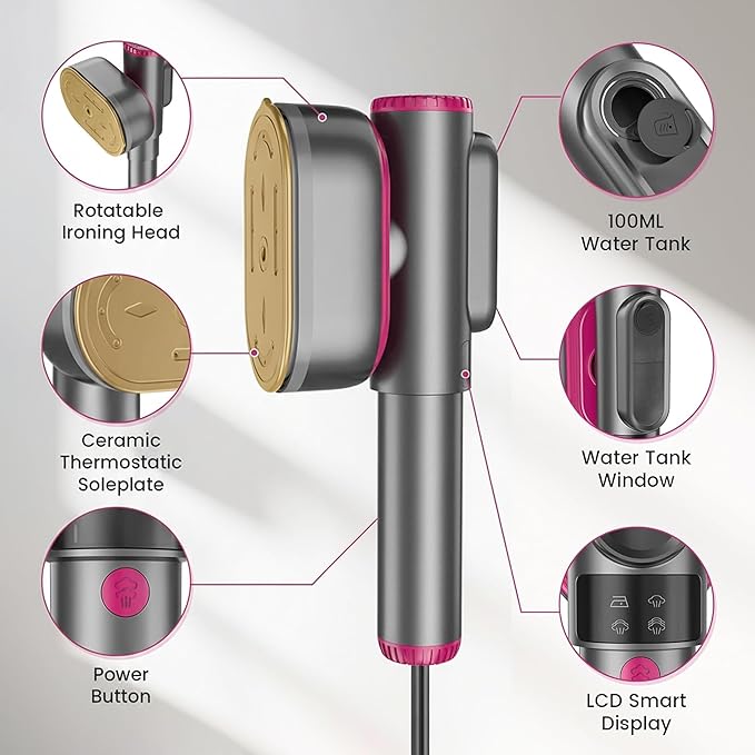 Powerful Handheld Clothes Steamer - Image 6