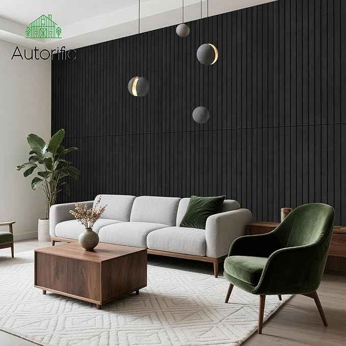 4 Pack Acoustic Panels, 47.2”x23.6” Decorative Large Acoustic Wall Panels - Image 5