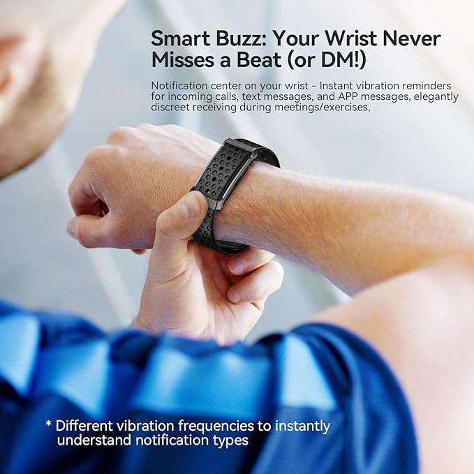 Smart Bracelet, Wearable Activity & Fitness Tracker Band, 24H Sleep Tracker - Image 7