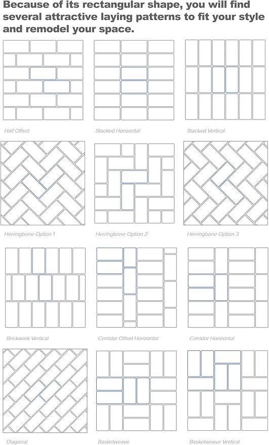 AULIGET 100-Piece Peel and Stick Backsplash Wall Tiles, Laundry Room - Image 8