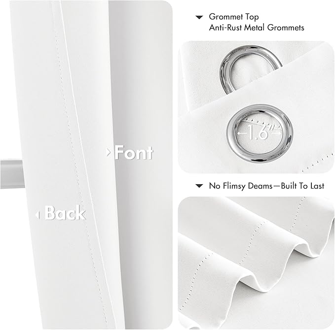 MIULEE Short Curtains for Windows - Image 5