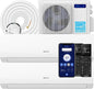 DELLA 18K BTU 2 Zone 9000 9000 BTU Mini Split AC & Heat Pump, Energy Star 22 by Della