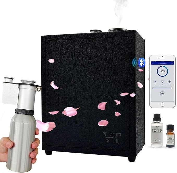 Heavy Duty Alloy Whole House Scent Diffuser and 4OZ Essential Oil by VTVERYSCENTTECH
