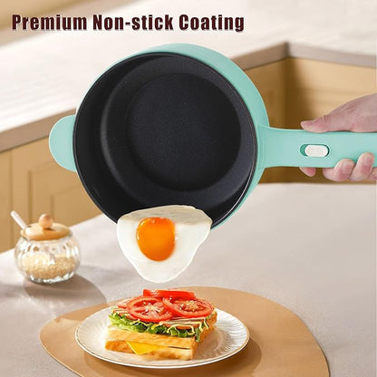 Dezin Electric Cooker, 2L Non-Stick Sauté Pan, Rapid Noodles Mini Pot - Image 6