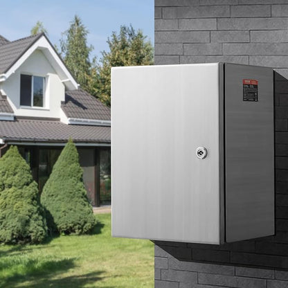 VEVOR NEMA Steel Enclosure, IP66 Waterproof & Dustproof, Outdoor/Indoor - Image 8