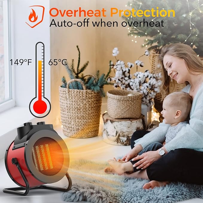 1500W Electric Space Heater - Image 5